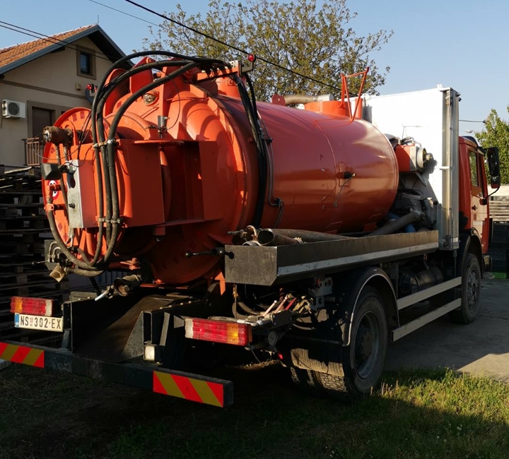 Odgušivanje kanalizacije Novi Sad - Aqua Sever Clean