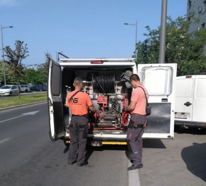Snimanje kanalizacije Novi Sad - Aqua Sever Clean