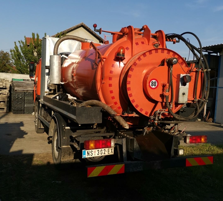 Odgušivanje kanalizacije Novi Sad - Aqua Sever Clean